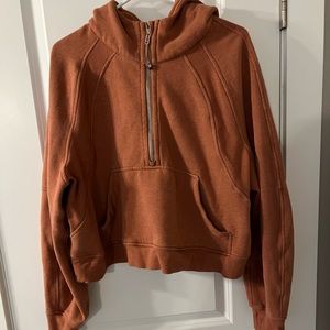 Lululemon oversized Half Zip Scuba Hoodie